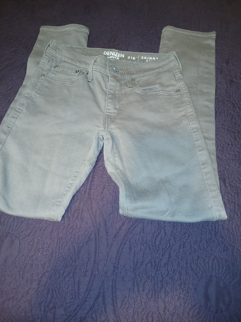 Denizen from Levi's Skinny Women's Jeans in Light Gray